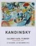 Galerie Karl Flinker, 1972 by Wassily Kandinsky Limited Edition Pricing Art Print