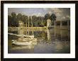 The Port Of Argenteuil by Claude Monet Limited Edition Print