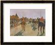 The Parade, Or Race Horses In Front Of The Stands, Circa 1866-68 by Edgar Degas Limited Edition Pricing Art Print