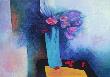 S - Roses And Blue by Claude Gaveau Limited Edition Pricing Art Print