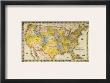 United States Map, 1866 by Frederic Remington Limited Edition Pricing Art Print