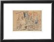 Design For The Backdrop Of The Ballet Parade by Pablo Picasso Limited Edition Print