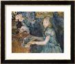 Lucie Leon At The Piano, Circa 1892 by Berthe Morisot Limited Edition Print