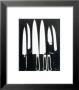 Knives, C.1981 (Black And White) by Andy Warhol Limited Edition Print