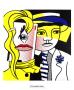 Stepping Out by Roy Lichtenstein Limited Edition Print