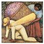 The Flower Carrier by Diego Rivera Limited Edition Print