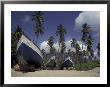 Boat On Pinney Beach, Nevis, Caribbean by Robin Hill Limited Edition Print