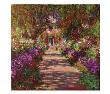Path In Monet's Garden, Giverny by Claude Monet Limited Edition Print