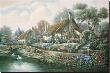 Village Of Selworthy by Carl Valente Limited Edition Print