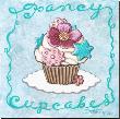 Fancy Cupcakes by Janet Kruskamp Limited Edition Print