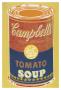 Colored Campbell's Soup Can, C.1965 (Red, Blue And Orange On Yellow) by Andy Warhol Limited Edition Print