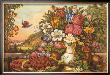 Landscape, Fruit And Flowers by Currier & Ives Limited Edition Print