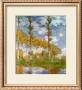 Poplars At Giverny by Claude Monet Limited Edition Print