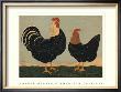 Double Roosters by Warren Kimble Limited Edition Print
