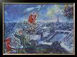 View Of Paris by Marc Chagall Limited Edition Print