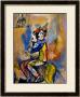 Two Clowns On A Horse-Back by Marc Chagall Limited Edition Print