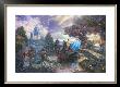 Cinderella Wishes Upon A Dream -Ap by Thomas Kinkade Limited Edition Print