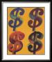 Four Dollar Signs by Andy Warhol Limited Edition Pricing Art Print