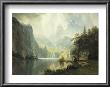 In The Mountains by Albert Bierstadt Limited Edition Pricing Art Print