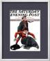 Skating Lesson Saturday Evening Post Cover, February 7,1920 by Norman Rockwell Limited Edition Pricing Art Print