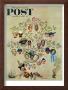 Family Tree Saturday Evening Post Cover, October 24,1959 by Norman Rockwell Limited Edition Print