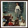 Happy Birthday, Miss Jones, March 17,1956 by Norman Rockwell Limited Edition Print