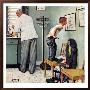 Before The Shot Or At The Doctor's, March 15,1958 by Norman Rockwell Limited Edition Print