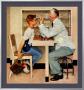 At The Optometrist Or Eye Doctor, May 19,1956 by Norman Rockwell Limited Edition Print