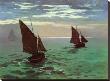 Boats Leaving The Harbor by Claude Monet Limited Edition Print