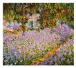 Artist's Garden At Giverny, 1900 by Claude Monet Limited Edition Print