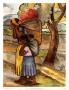 Flower Vendor With Child by Diego Rivera Limited Edition Print