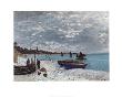 La Plage A Sainte-Adresse by Claude Monet Limited Edition Pricing Art Print
