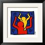 Untitled, 1987 (Baby On Shoulders) by Keith Haring Limited Edition Pricing Art Print