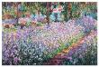 The Artist's Garden At Giverny by Claude Monet Limited Edition Pricing Art Print