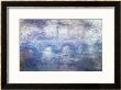 The Waterloo Bridge, Effect Of Fog by Claude Monet Limited Edition Pricing Art Print