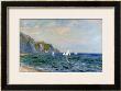Cliffs And Sailboats At Pourville by Claude Monet Limited Edition Print