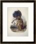 Moennitarri Warrior In Costume Of The Dog Dance by Karl Bodmer Limited Edition Pricing Art Print