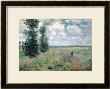 The Poppy Field by Claude Monet Limited Edition Print