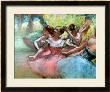 Four Ballerinas On The Stage by Edgar Degas Limited Edition Pricing Art Print
