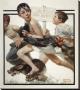 No Swimming by Norman Rockwell Limited Edition Pricing Art Print