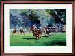 Polo Match - Hook Shot by Mark King Limited Edition Pricing Art Print