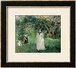 The Butterfly Hunt, 1874 by Berthe Morisot Limited Edition Print