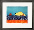 Life Is A Ball - Yellow by Stephen Huneck Limited Edition Print