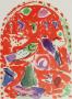 Jerusalem Windows : Zabulon (Sketctch) by Marc Chagall Limited Edition Print