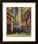 Wall Street, New York City by Patti Mollica Limited Edition Pricing Art Print