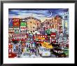 Big Ben In London, England Lit Up At Night by Linnea Pergola Limited Edition Print