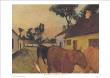The Return Of The Herd by Edgar Degas Limited Edition Pricing Art Print