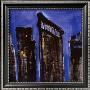 Blue Cityscape by Paul Brent Limited Edition Pricing Art Print