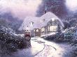Christmas Cottage Ap by Thomas Kinkade Limited Edition Pricing Art Print