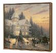 Victorian Christmas - Framed Fine Art Print On Canvas - Wood Frame by Thomas Kinkade Limited Edition Print